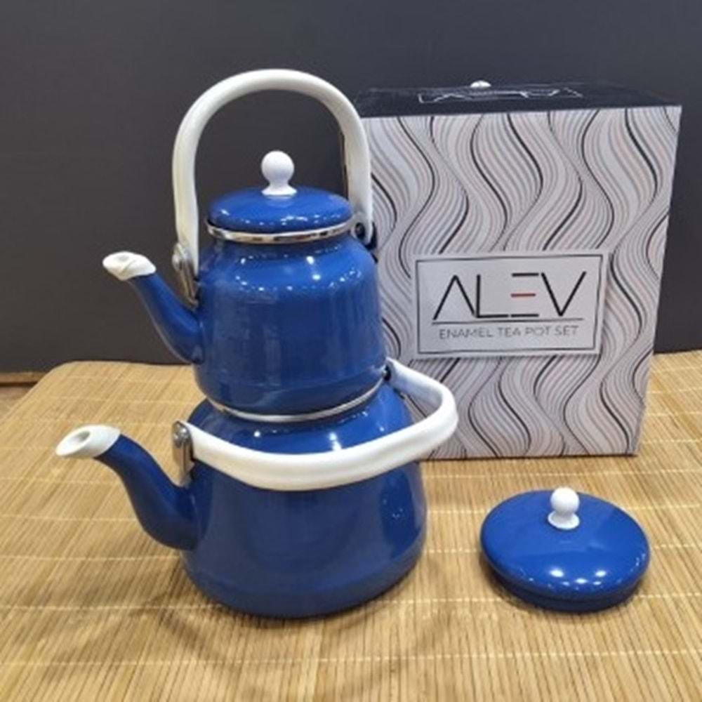 EMAYE ÇAYDANLIK BYK. ERZURUM MAVİ-ALEV