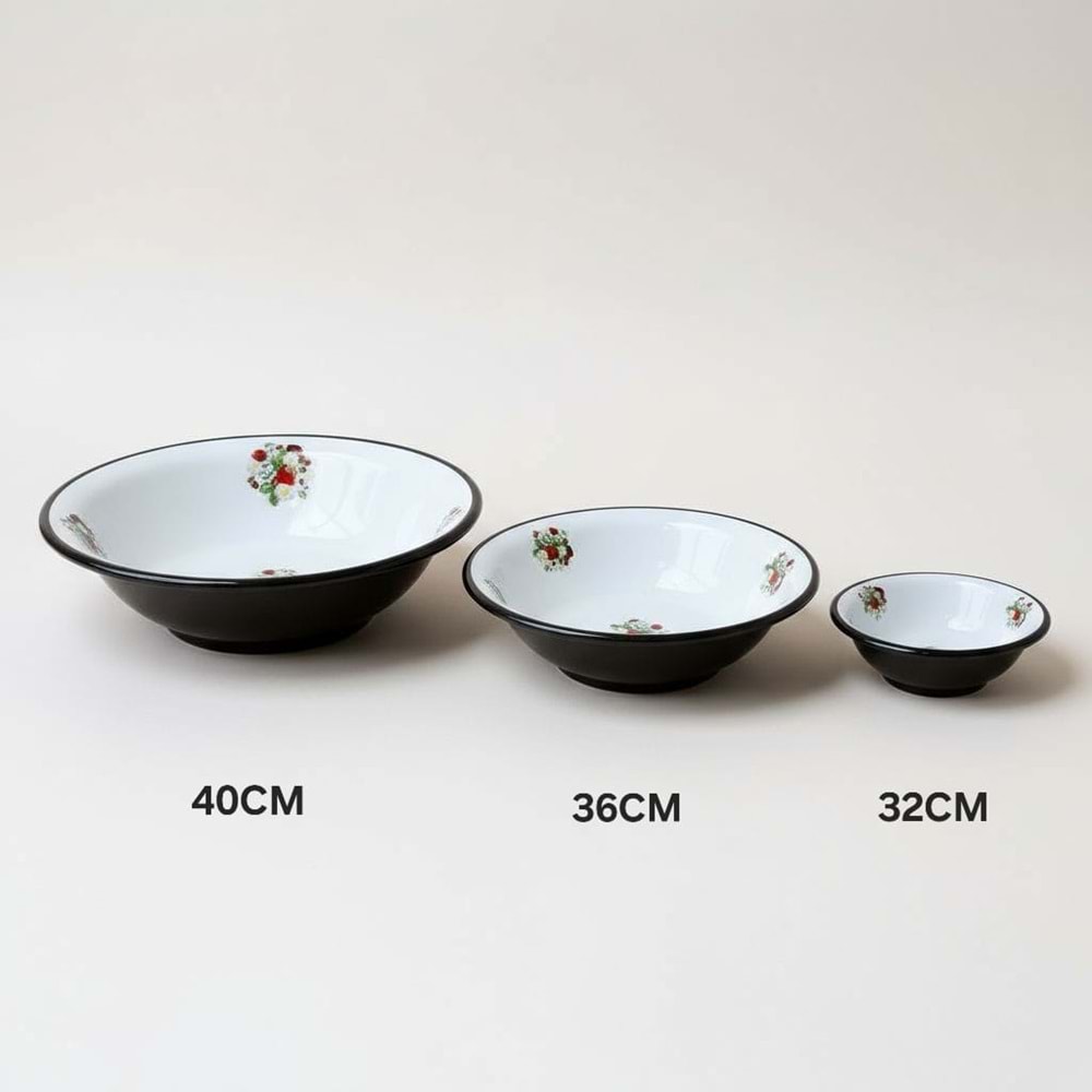 EMAYE HAMUR LEĞENİ DESENLİ 36 -ALEV