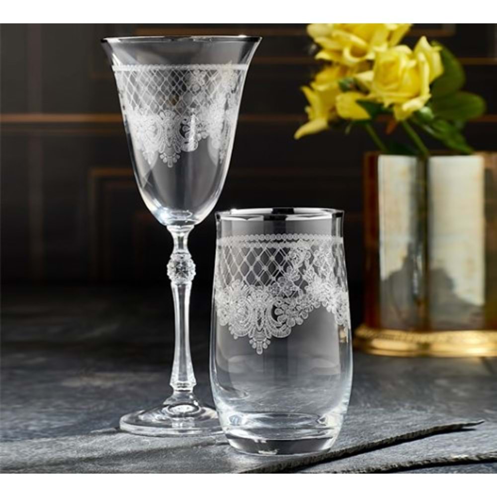 KRİSTAL 61 PRÇ. VICTORIA PLATİN -CANBA