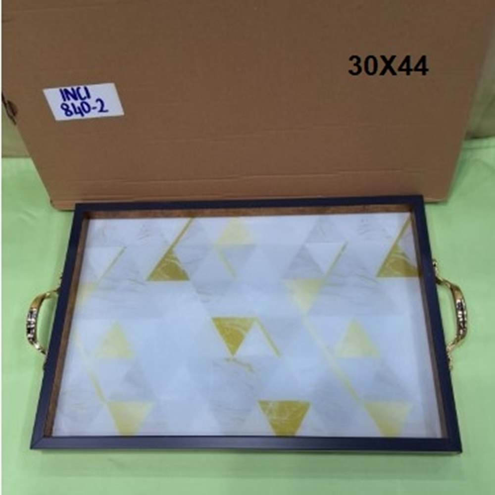 840.2 -AHŞP.DEKOR TEPSİ DİKD -İNCİ