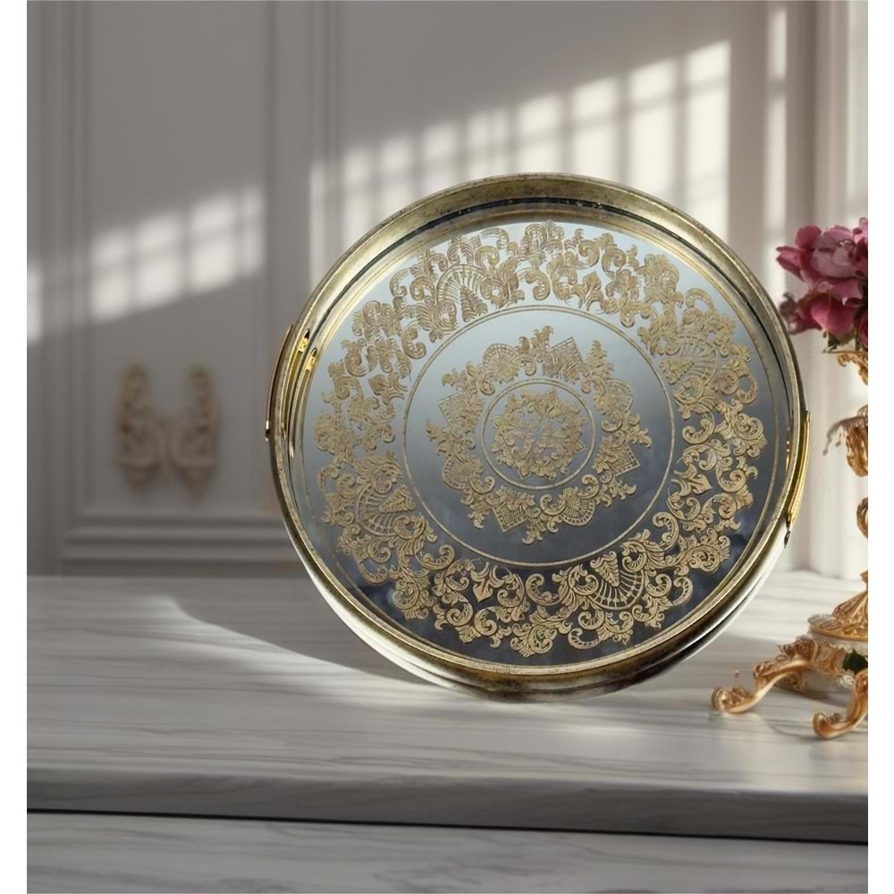 N.417.SL -TEPSİ ŞEFFAF YUVR. FIRFIRLI -HELENA DVD