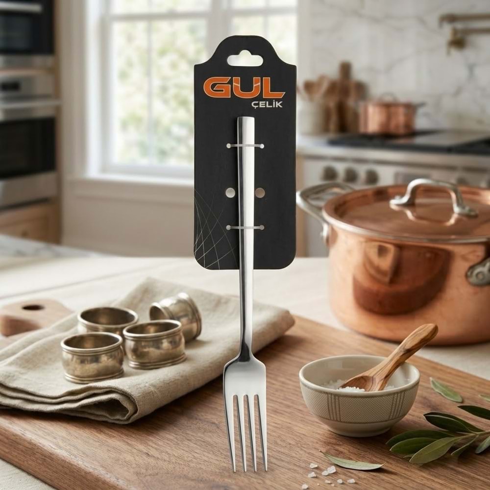 TATLI ÇATAL 6'LI SADE ÇUBUK -GÜL
