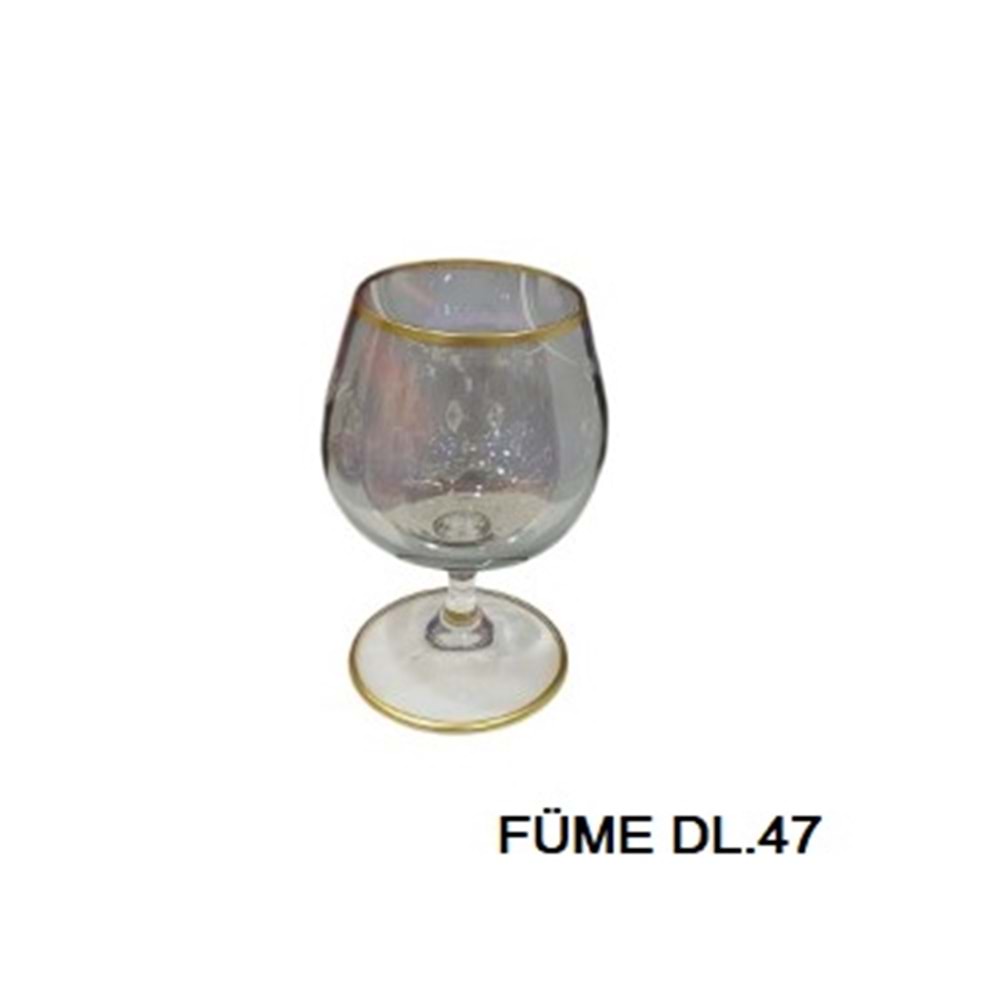LÜSTER DL.47 -CAM BARDAK 6 LI -FÜME