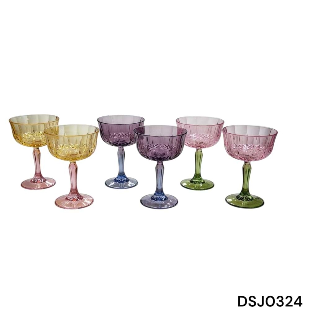 LÜSTER DSJ.0324-CAM DORDURMALIK 6 LI RNKLİ