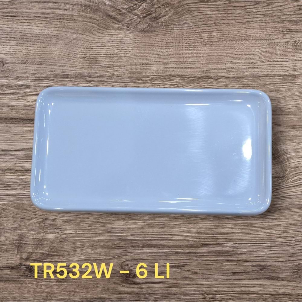 TR532W -MELAMİN AÇIK BÜFE TEPSİ PORMEL -TRİA
