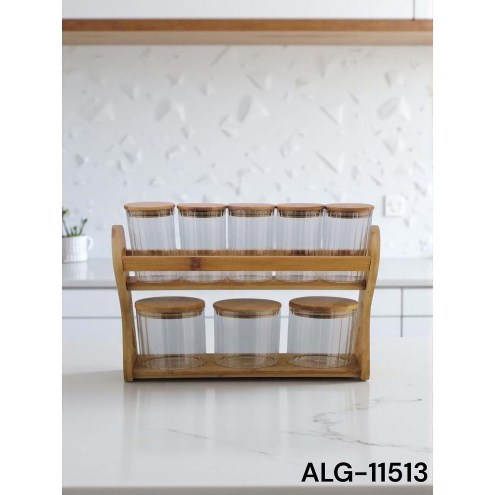 11513 -CAM BAHARAT 8Lİ AHŞ.STND YUVR -ALLEGRİ