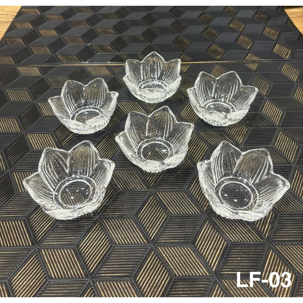 LF.03 -CAM SUNUMLUK 6 LI LOTUS -ALLEGRİ