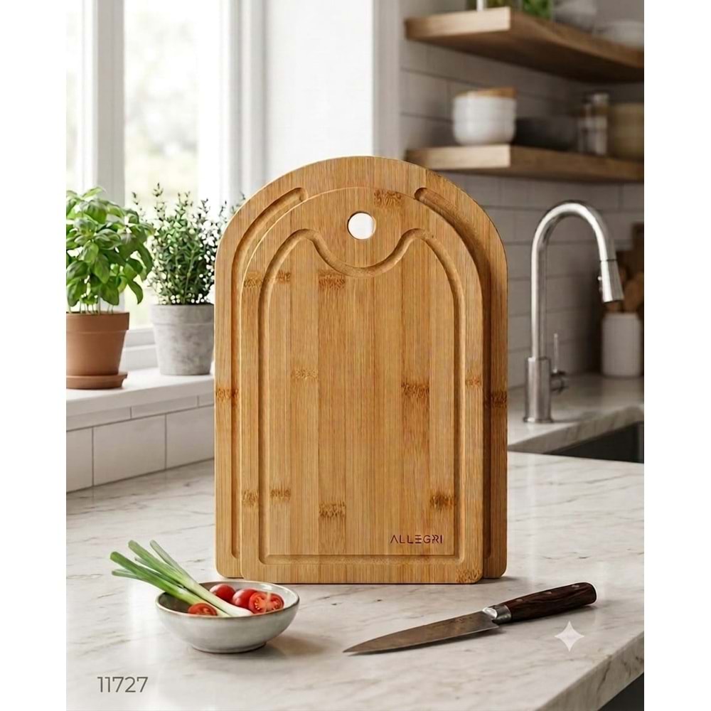 11727 -BAMBU KESİM PANOSU 2Lİ 18*28/22*32 -ALLEGRİ