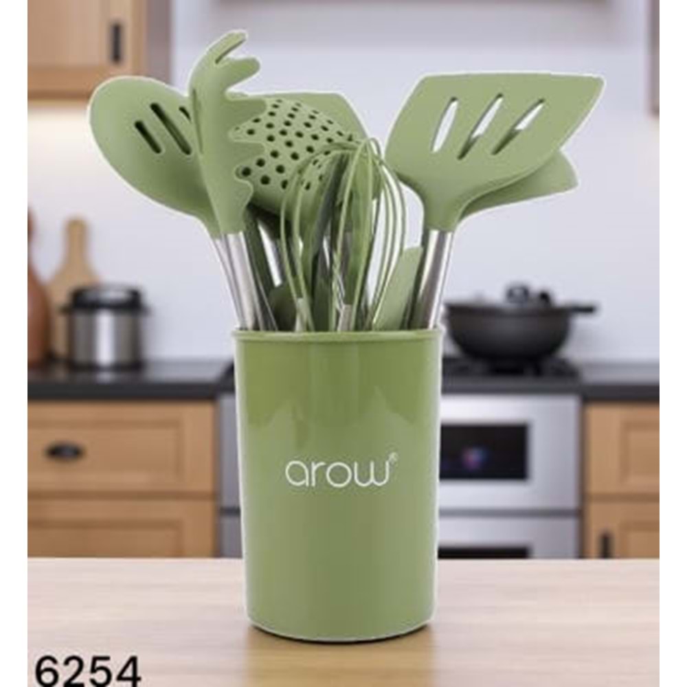 6254-SERVİS SET SİLİKON 15 PRÇ.YŞL -AROW