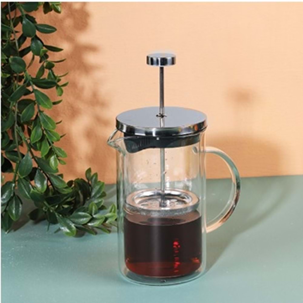 856 -FRENCPRES 350ML ÇİFT CİDARLI -AROW