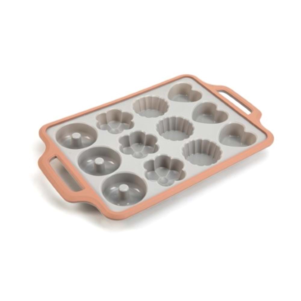 6095-SİLİKON MUFİN KALIBI 12Lİ PAVLOYA -AROW