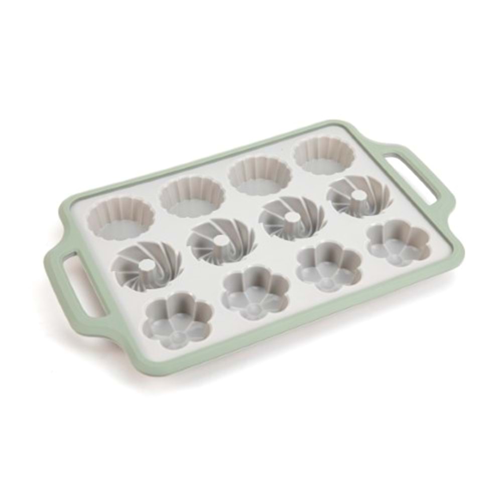 6096-SİLİKON MUFİN KALIBI 12Lİ CANDY -AROW