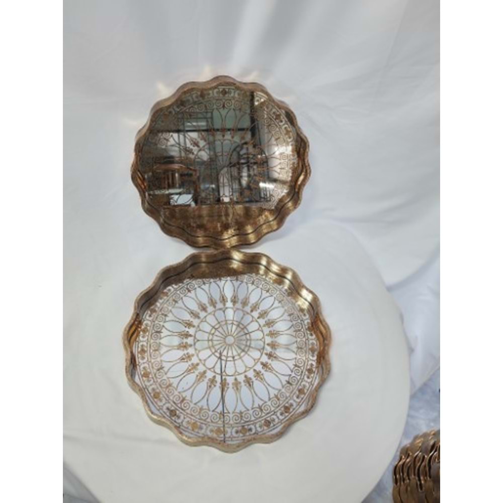 6735 -TEPSİ AKRİLİK 2Lİ FIRFIR -AROW