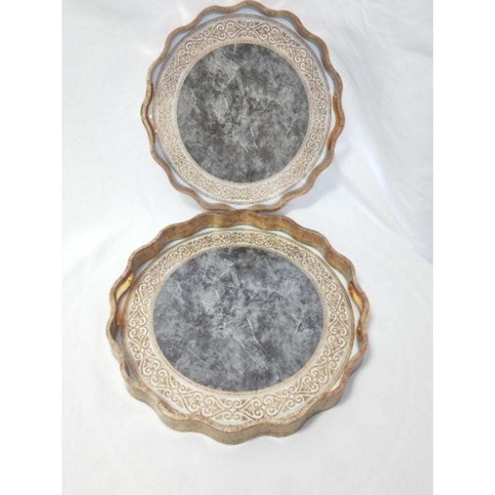 6740 -TEPSİ AKRİLİK 2Lİ FIRFIR -AROW