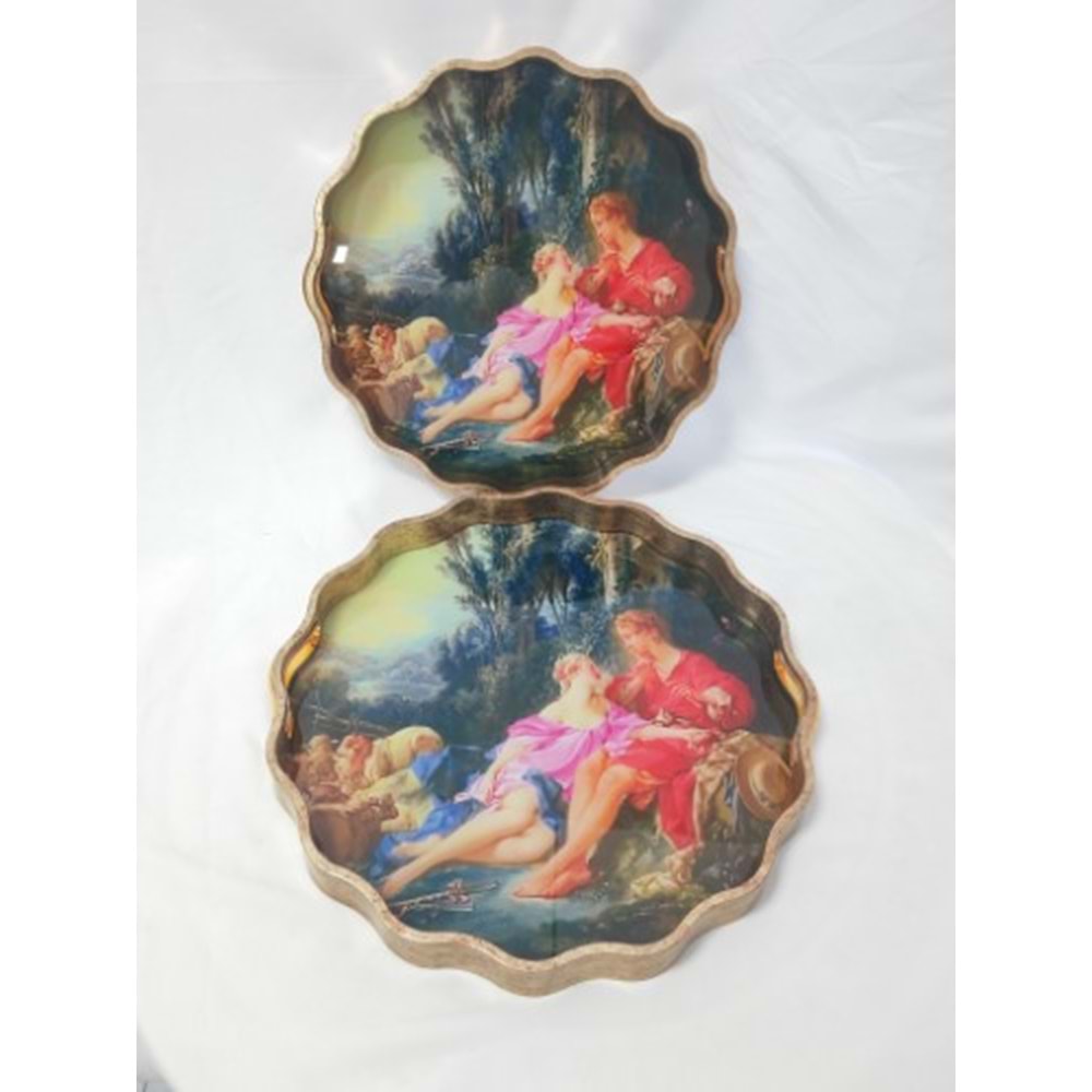 6750 -TEPSİ AKRİLİK 2Lİ FIRFIR -AROW