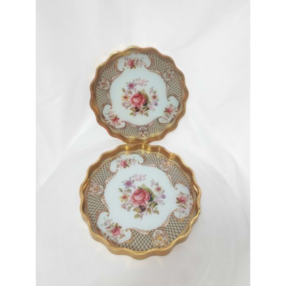 6754 -TEPSİ AKRİLİK 2Lİ FIRFIR -AROW