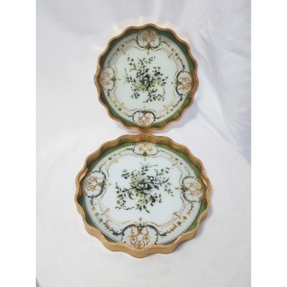 6762 -TEPSİ AKRİLİK 2Lİ FIRFIR -AROW