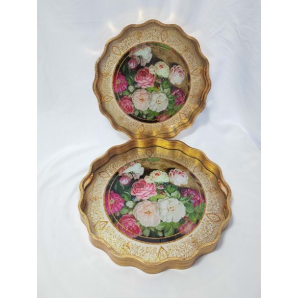 6766 -TEPSİ AKRİLİK 2Lİ FIRFIR -AROW