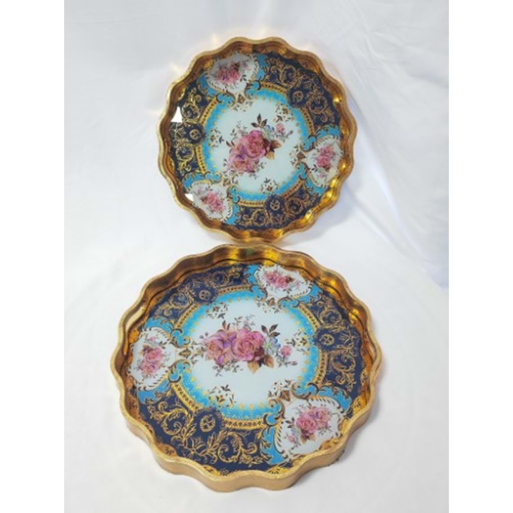 6767 -TEPSİ AKRİLİK 2Lİ FIRFIR -AROW