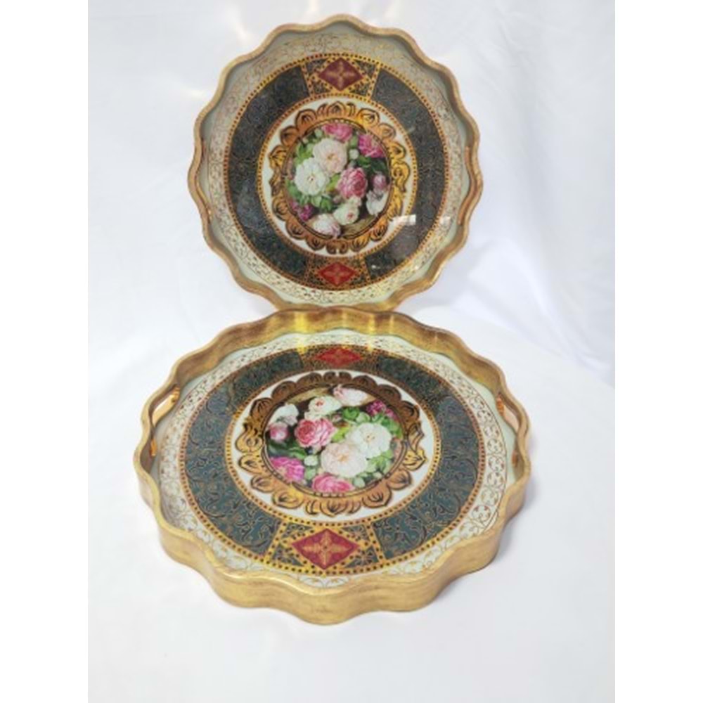 6768 -TEPSİ AKRİLİK 2Lİ FIRFIR -AROW