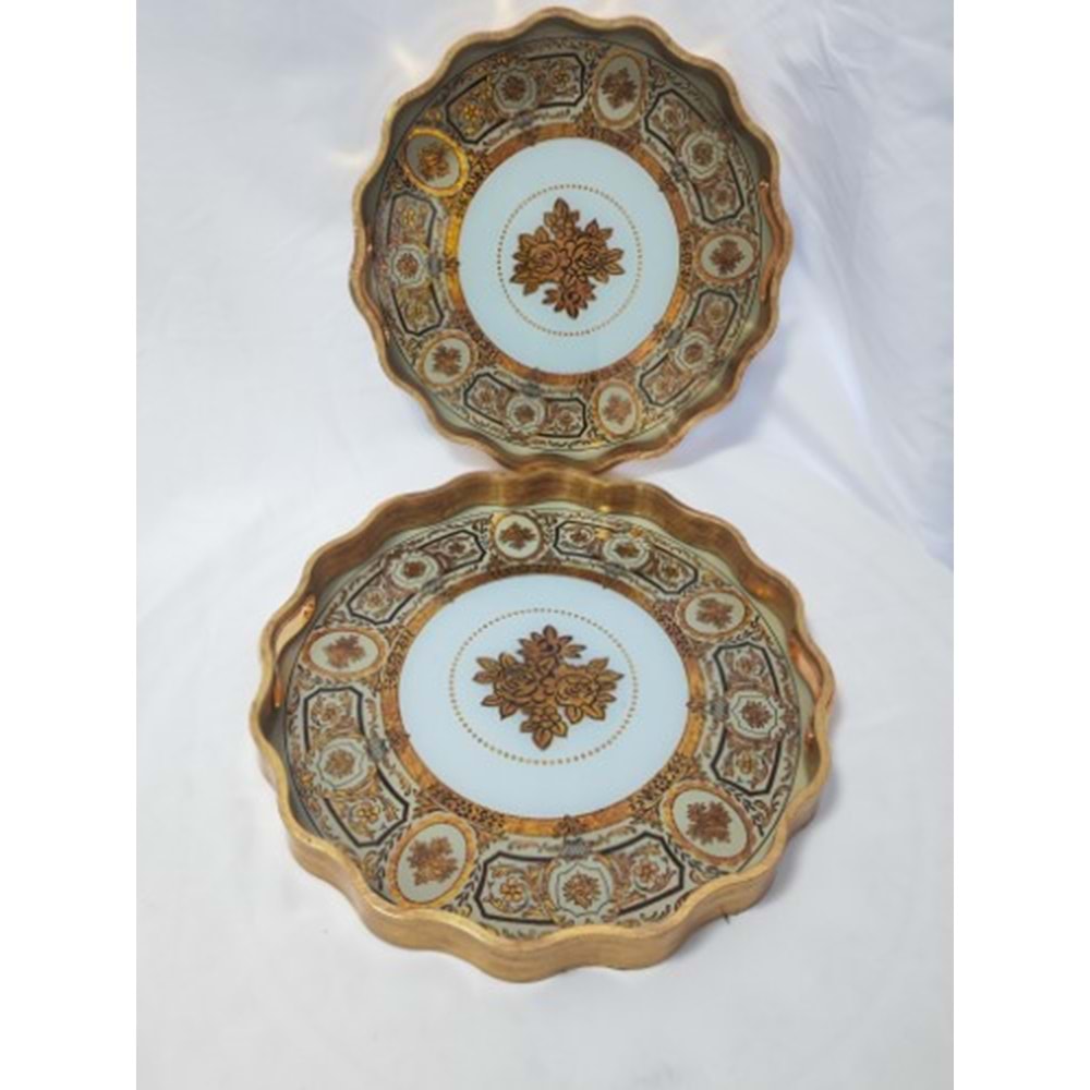 6772 -TEPSİ AKRİLİK 2Lİ FIRFIR -AROW