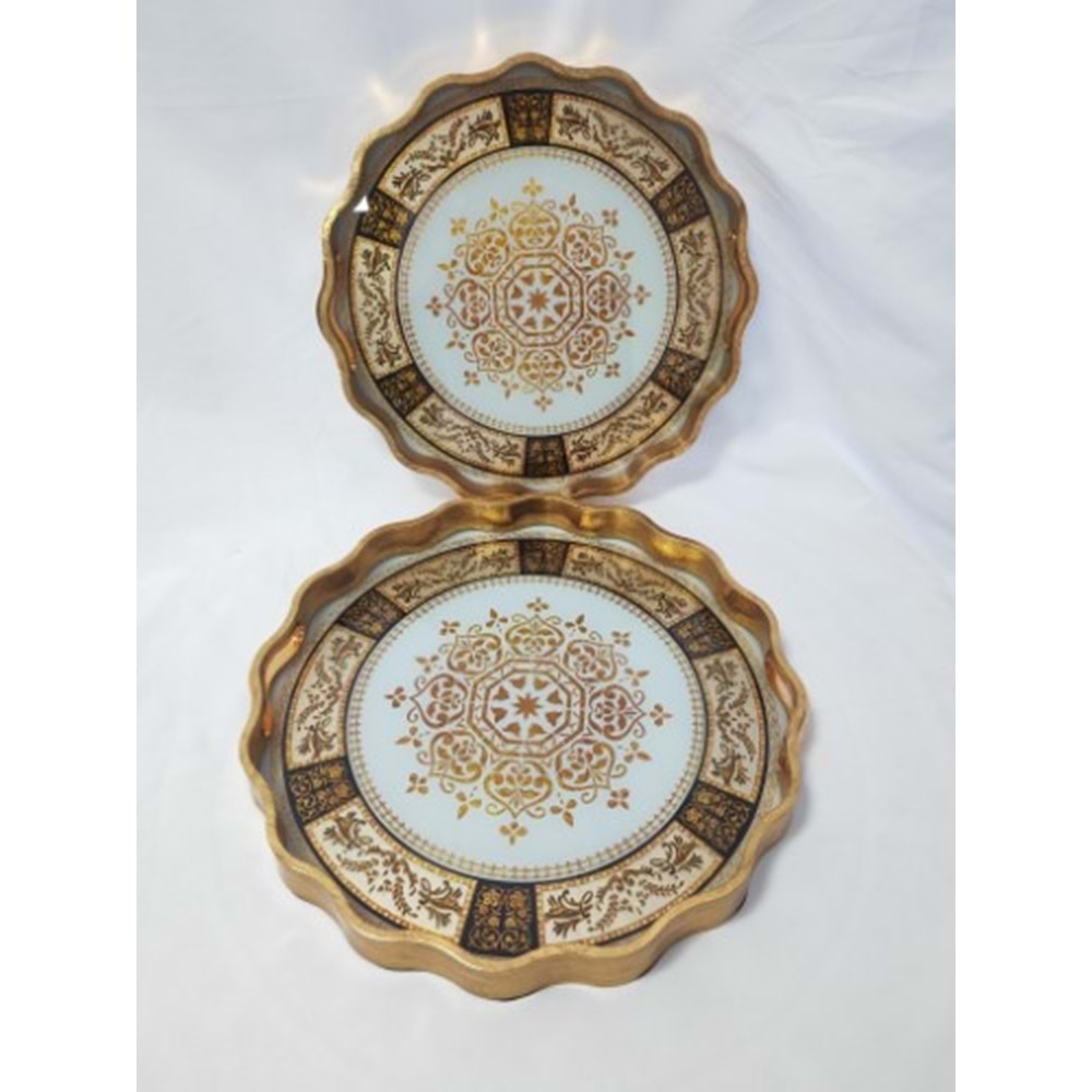 6773 -TEPSİ AKRİLİK 2Lİ FIRFIR -AROW