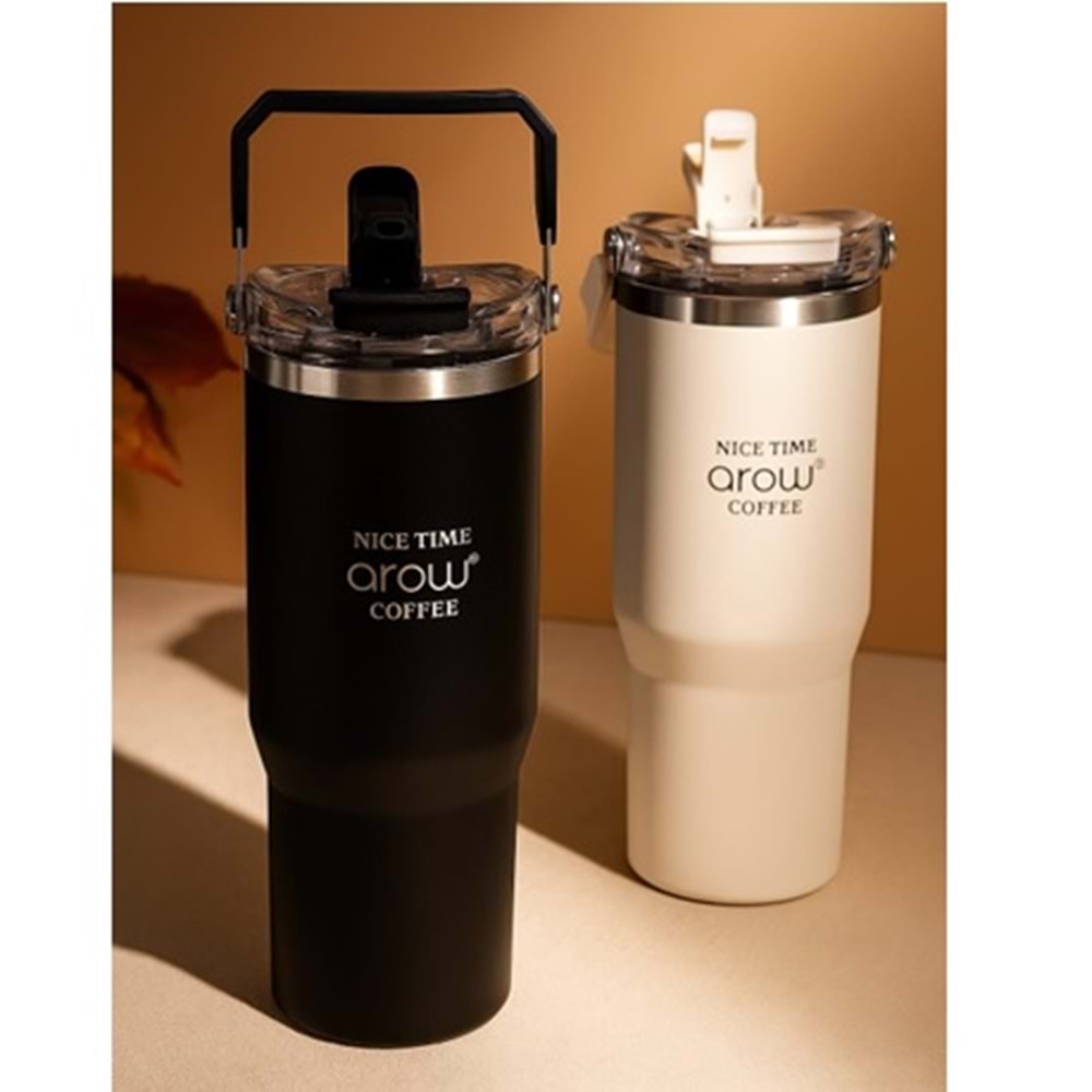 H.206 -TERMOS TAŞIMA KULPLU KAHVE -AROW