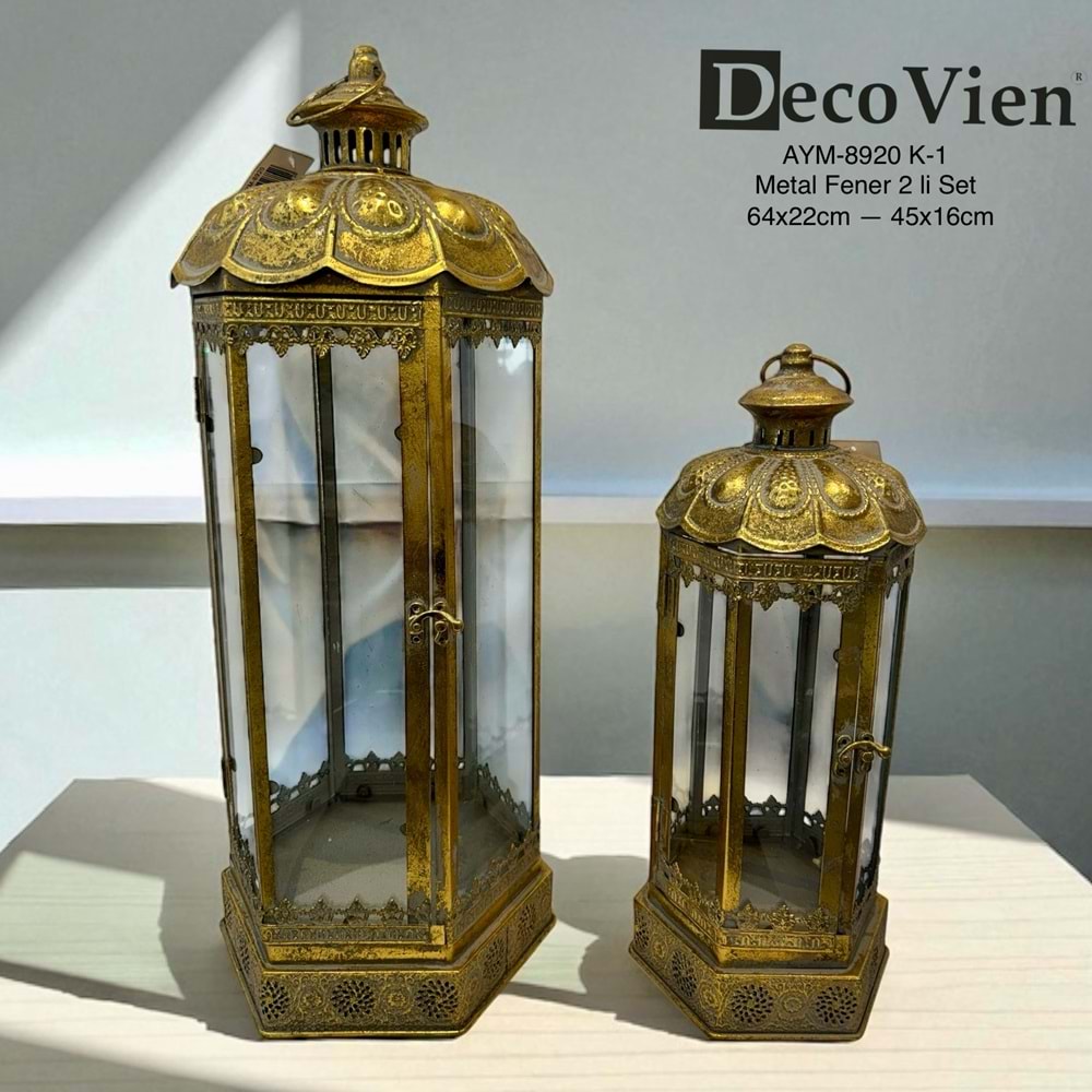 8920 -DEKOR FENER METAL 2 Lİ -AYMET