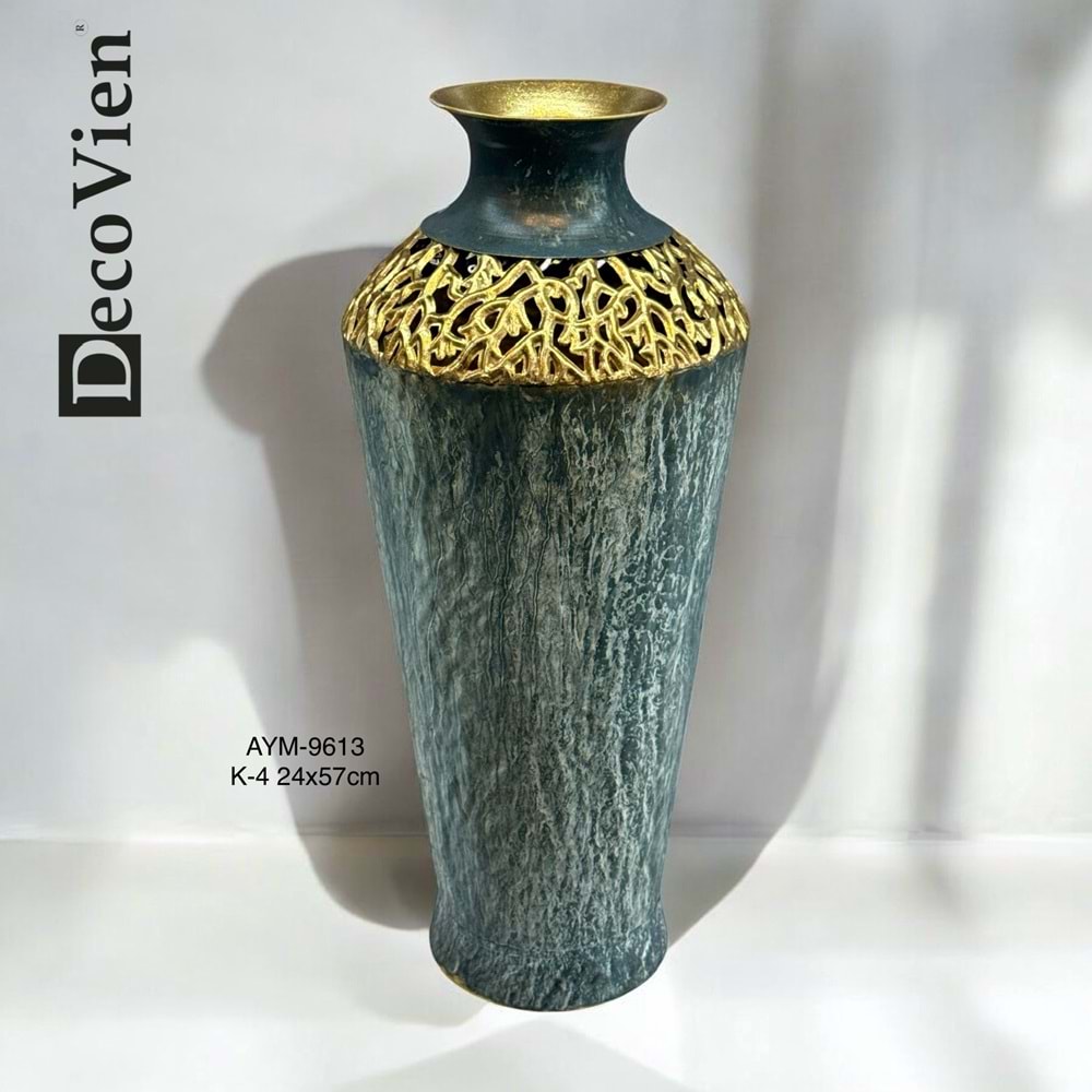9613-DEKOR VAZO MTL. -AYMET