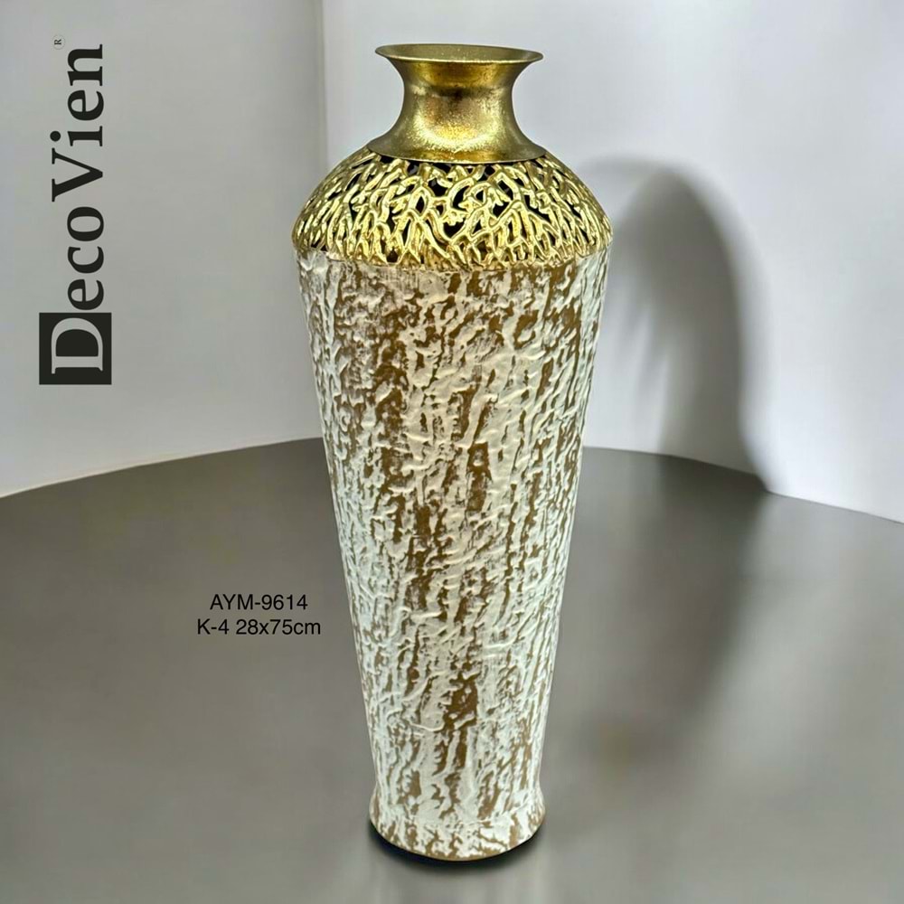 9614-DEKOR VAZO MTL. -AYMET