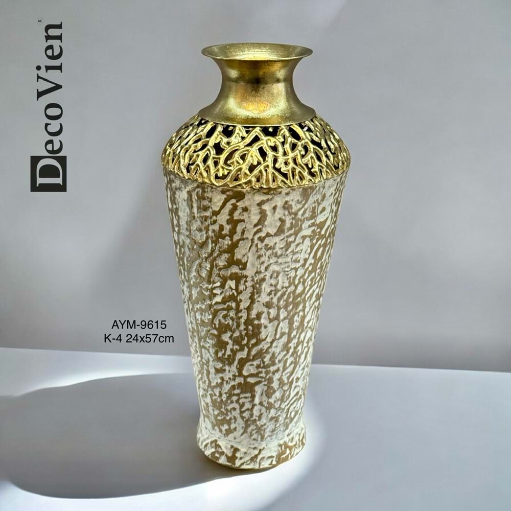 9615-DEKOR VAZO MTL. -AYMET