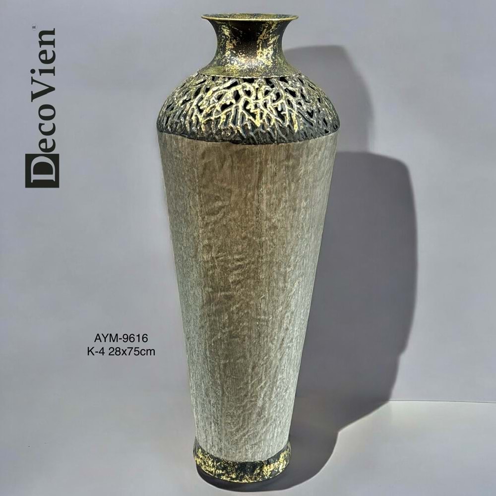 9616-DEKOR VAZO MTL. -AYMET
