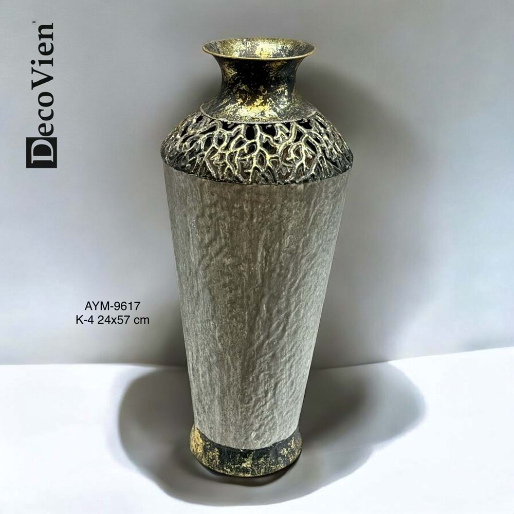 9617-DEKOR VAZO MTL. -AYMET