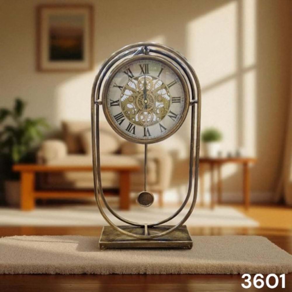 3601-DUVAR SAATİ ÇARKLI -AYMET