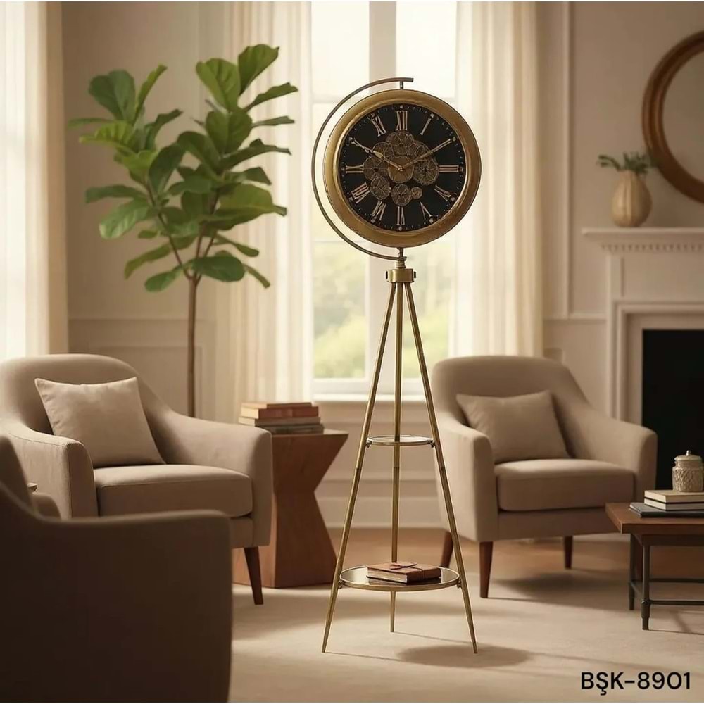 8901-TRİPOT AYAKLI SAAT -AYMET