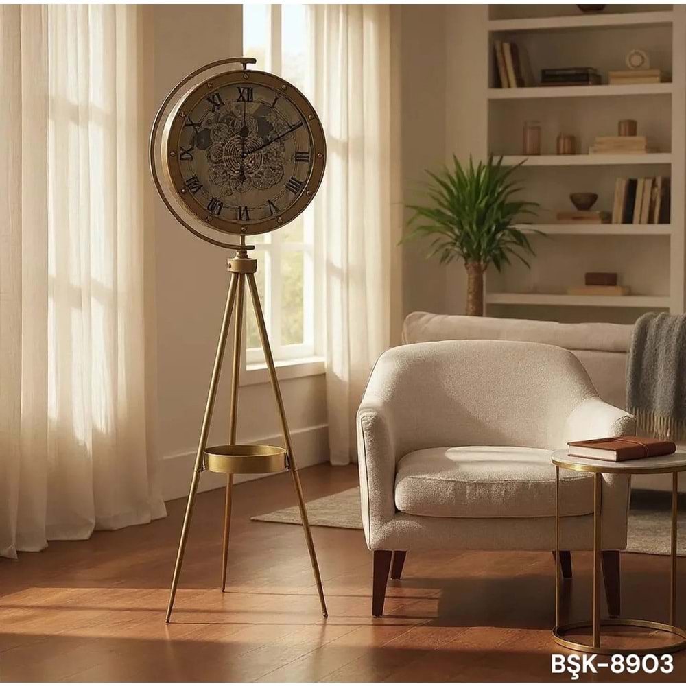 8903-TRİPOT AYAKLI SAAT -AYMET
