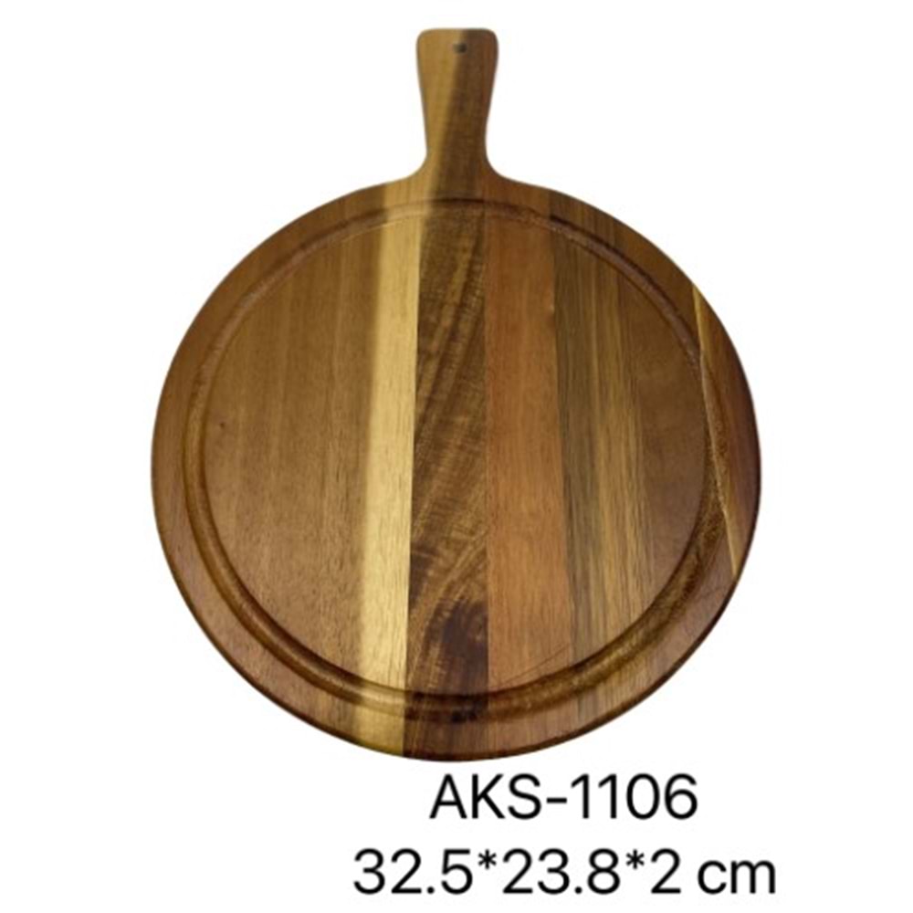 1106-KESİM TAHTASI AKASYA YUVR 33*24 -BALSA