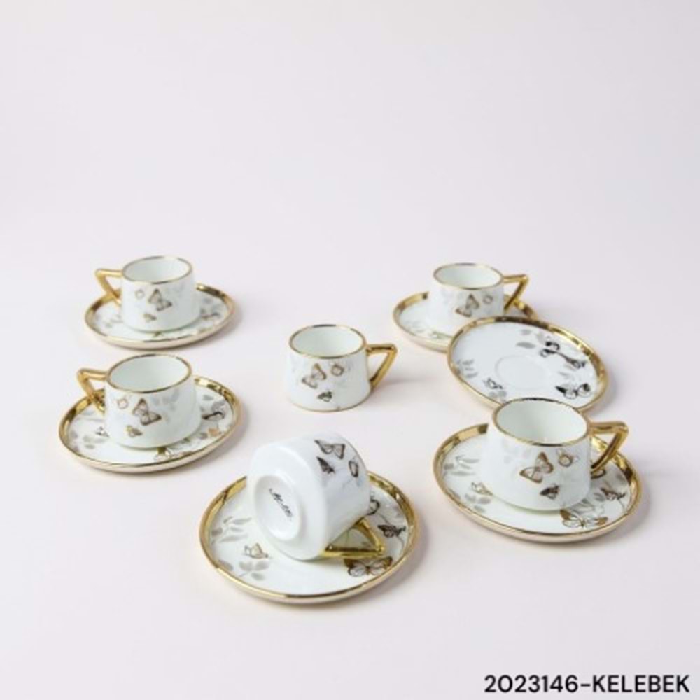 2023146.KL-KAHVE FİNCANI KELEBEK -CEMRE