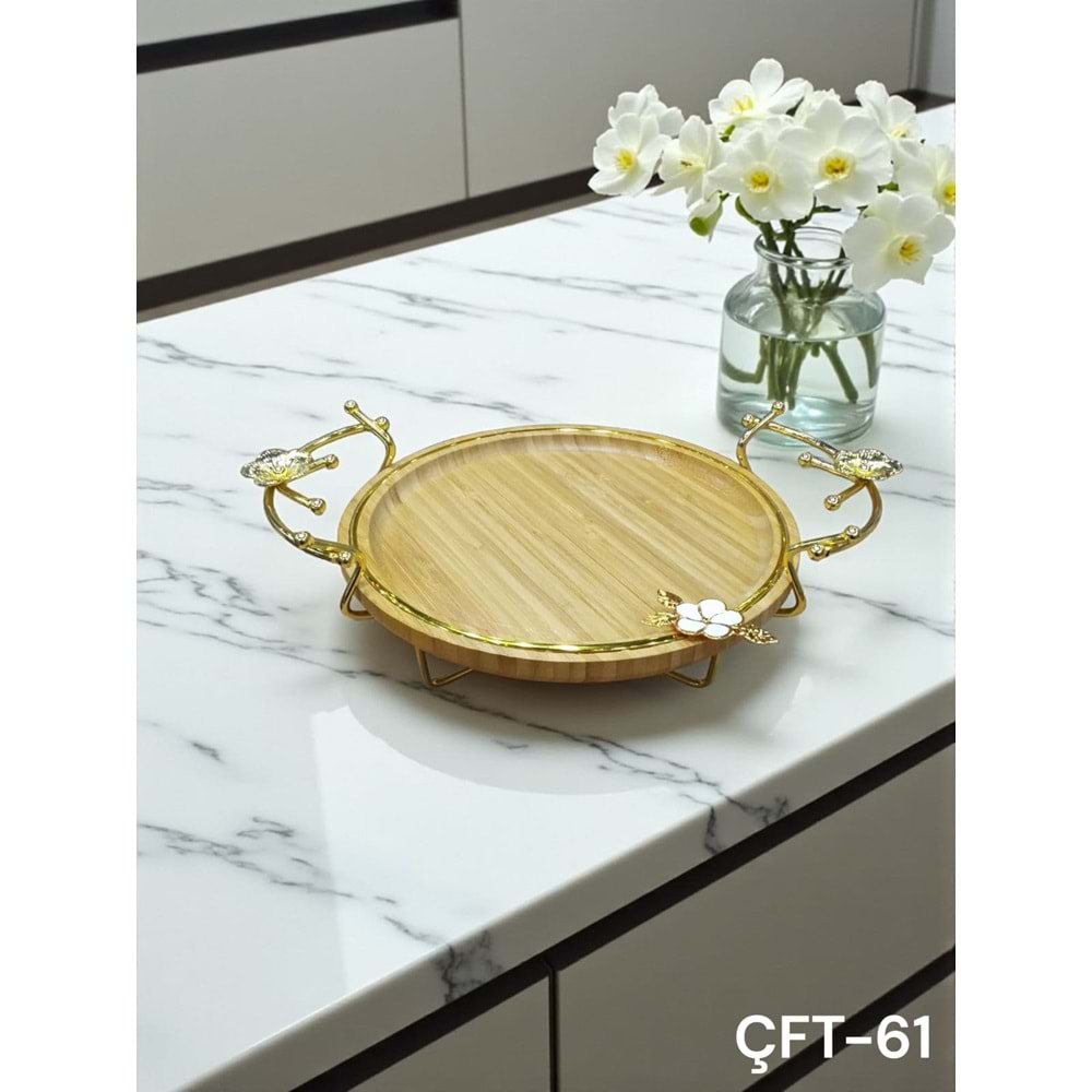 CFT.61 -BAMBU SUNUMLUK YUVR.KULPLU -ÇİFTÇİ