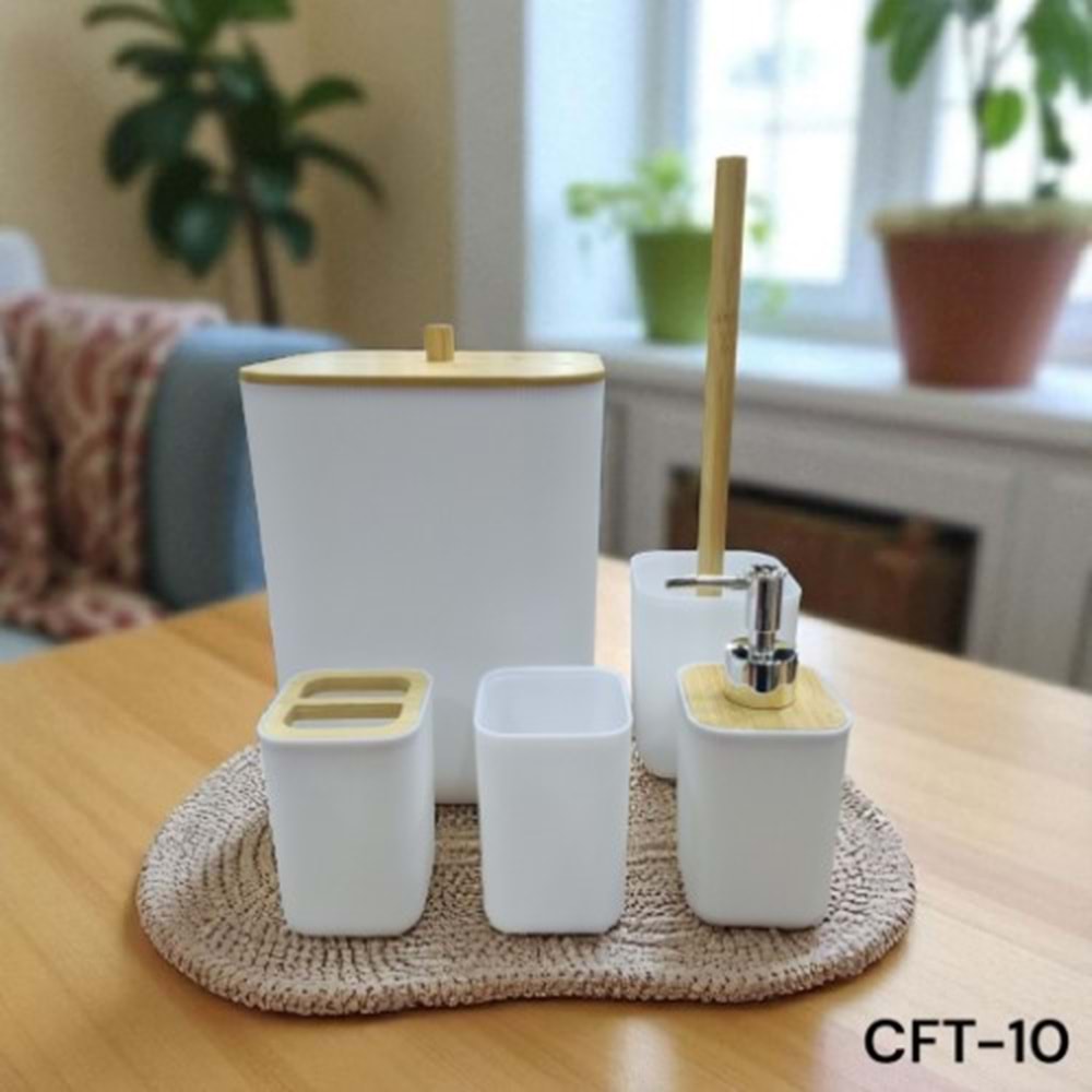 10.BY -BANYO TK. 5 Lİ BEYAZ -ÇİFTÇİ