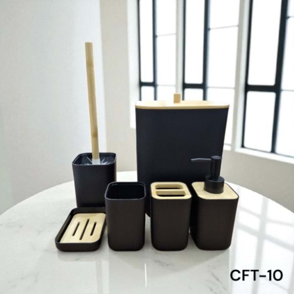 10.SY -BANYO TK. 5 Lİ SİYAH -ÇİFTÇİ