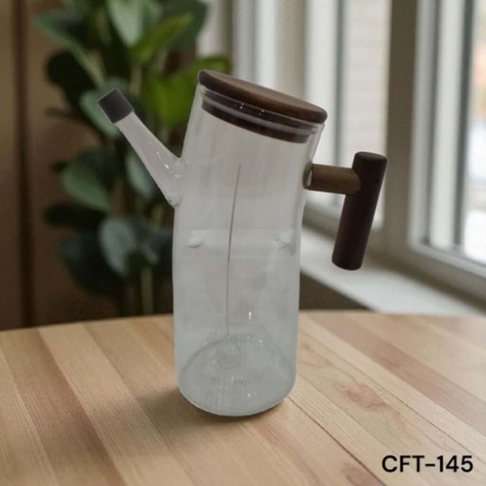 144-CAM YAĞDANLIK AHŞP SAPLI -ÇİFTÇİ