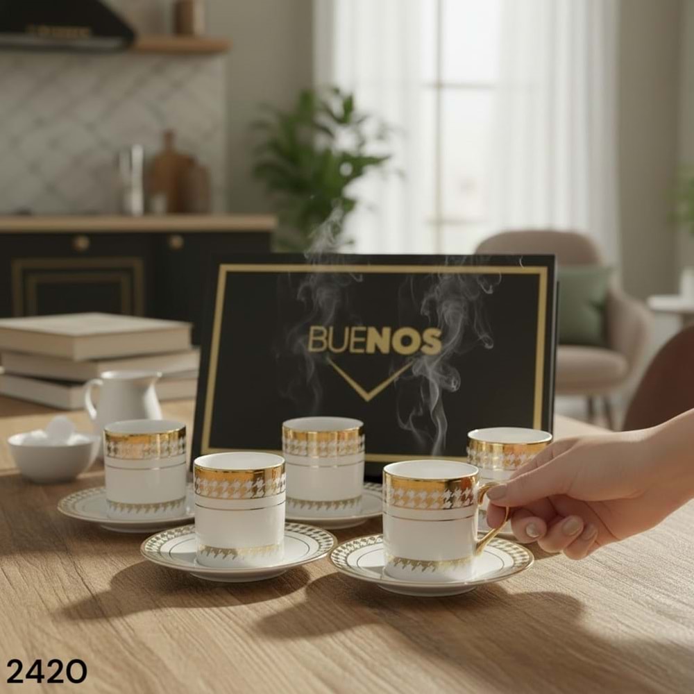 2420-KAHVE FİNCANI YALDIZLI -ÇİFTÇİ