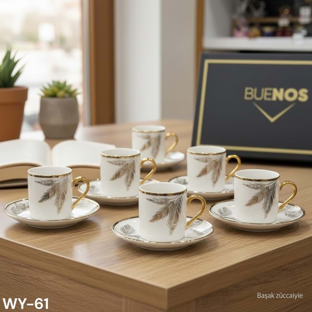 WY.61-KAHVE FİNCANI PORS -ÇİFTÇİ