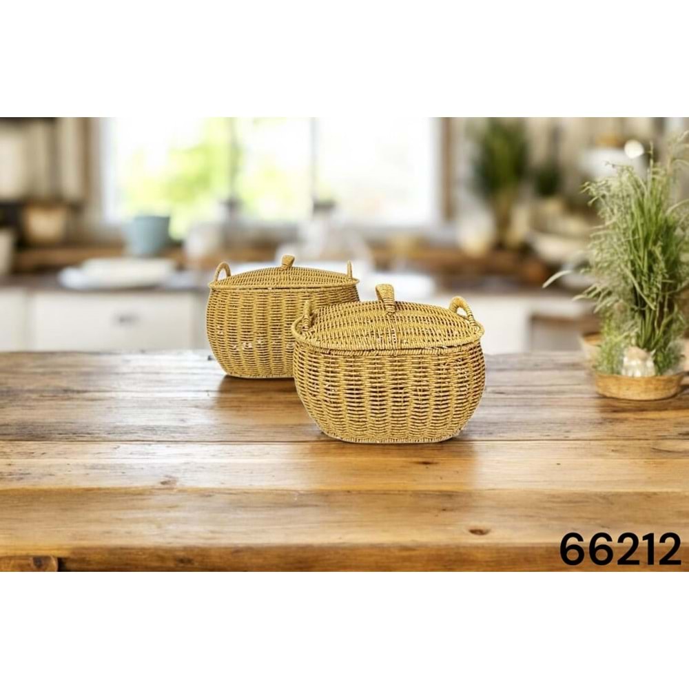 66212-HASIR SEPET KULPLU KAPAKLI 2Lİ -ÇİFTÇİ