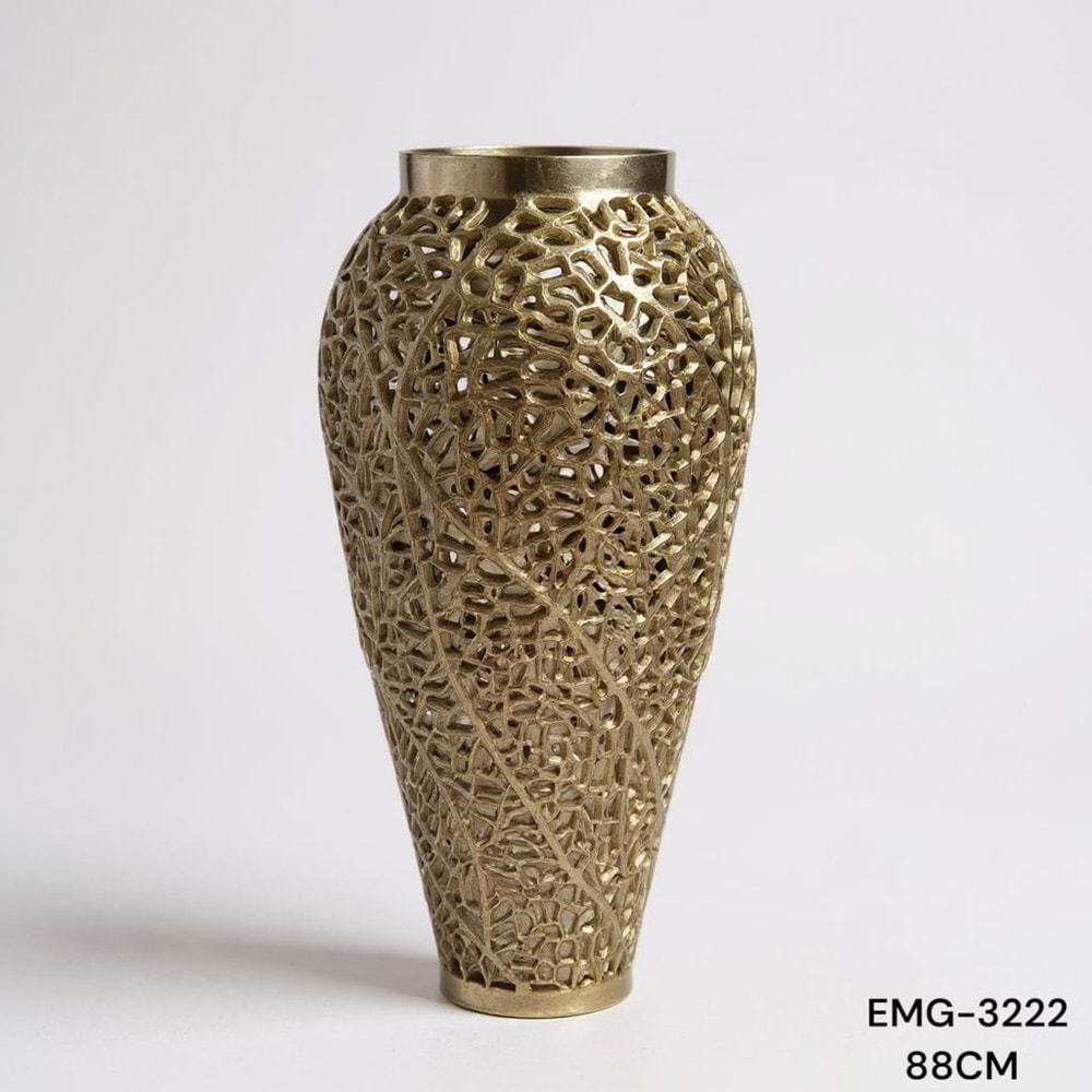 EMG.3222.A-DEKOR VAZO 88 CM GOLD -EMG