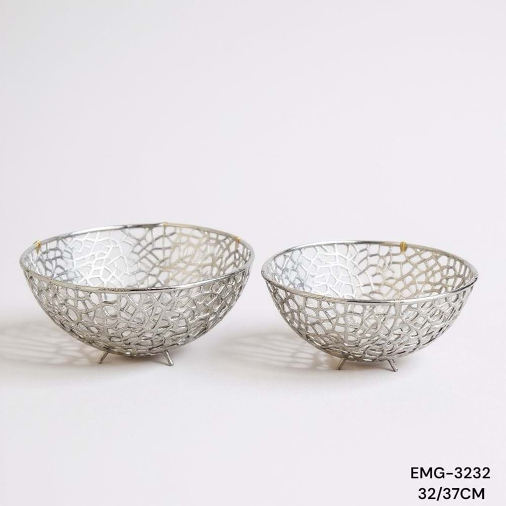 EMG.3232.G -DEKOR MEYVELİK 2Lİ GMŞ -EMG