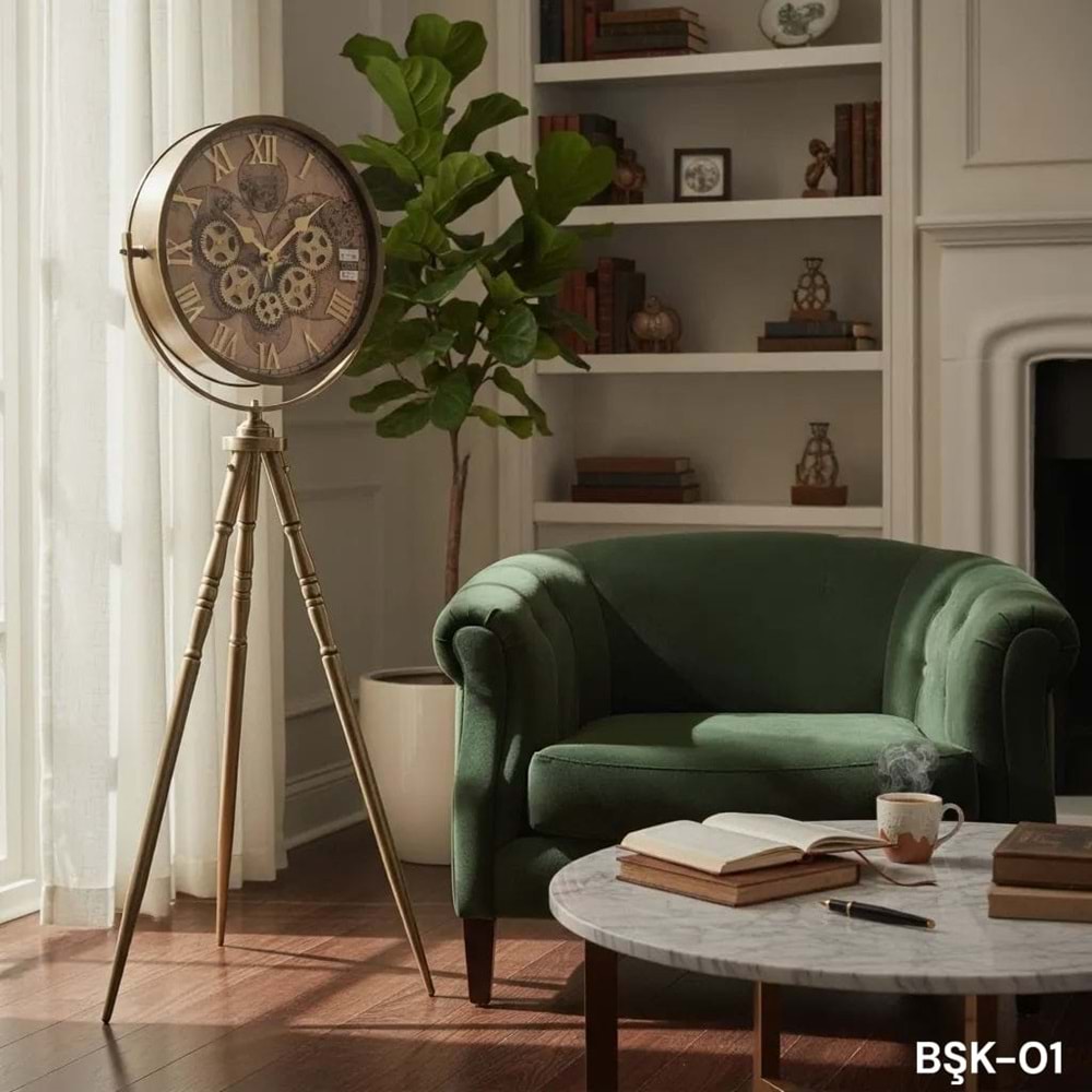 EMG.01.ES - TRİPOT SAAT MTL.ESKİTME -EMG