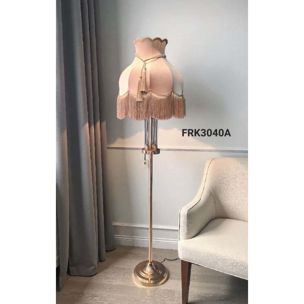 3040.A-LAMBADER METAL KRİSTAL TAŞLI -FURKAN