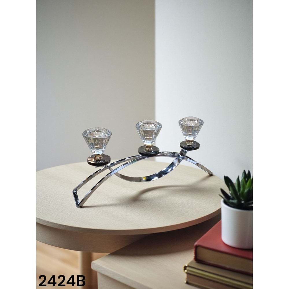 2424.B-KRİST.ŞAMDAN 3LÜ MTL AYAK GMŞ -FURKAN